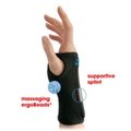 Imak IMAK A20127 Large SmartGlove Wrist Wrap - Black A20127